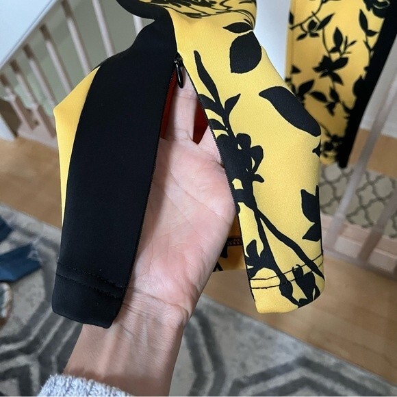 PAM & GELA Crop Track Pants on Floral Shadow Print S - Picture 10 of 13